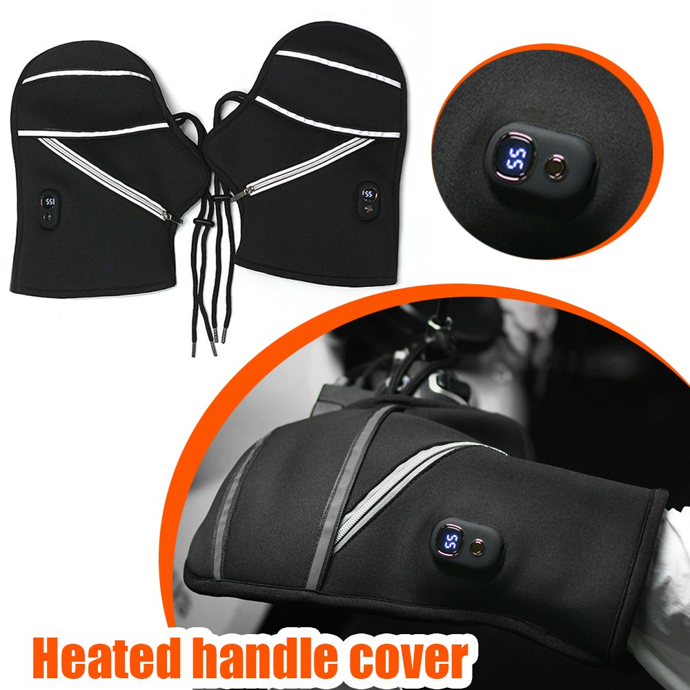 Electric Scooter Rain Cover - Copri manubrio moto Guanti elettronici riscaldati