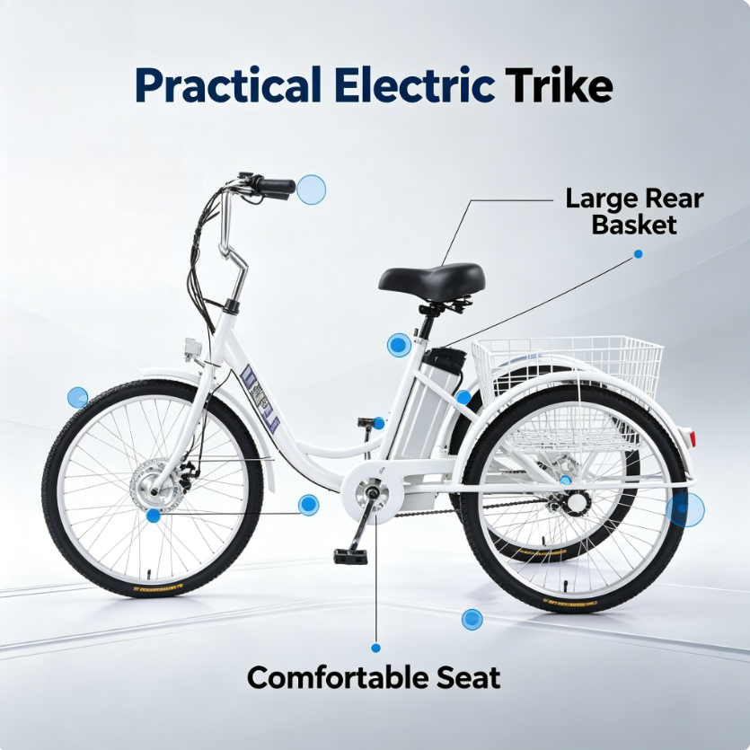 Triciclo Elettrico da 24