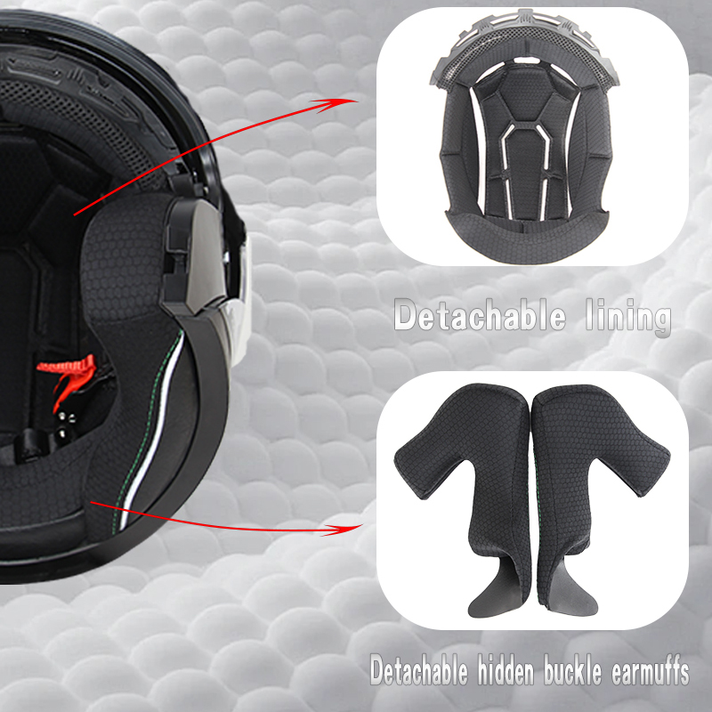 Casco da moto aperto 715 per u - Scooter Helmet Set recensione e prezzo