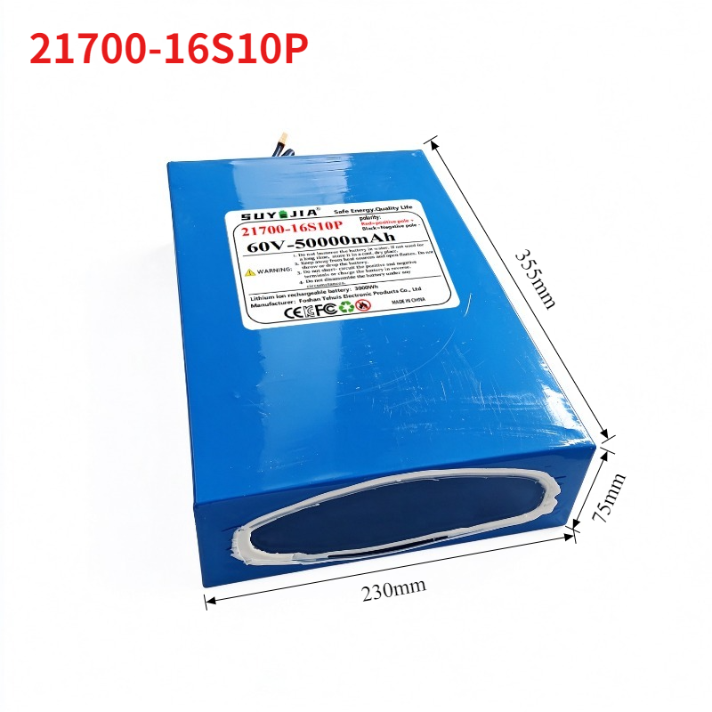 Pacco batteria al litio 60V 21 - 60V 30Ah 21700 Battery Pack recensione e prezzo