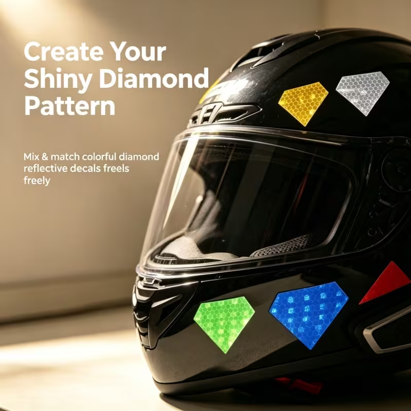 Adesivi riflettenti per auto a - Scooter Helmet Set recensione e prezzo